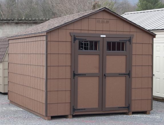 10x12 Custom Economy Peak Storage Shed