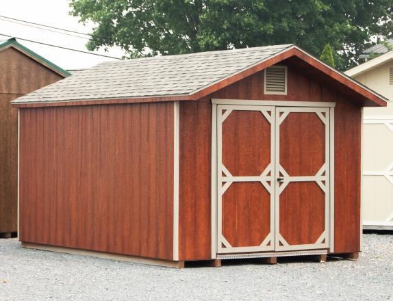 10x14 Front Entry Peak Style Storage Shed from Pine Creek Structures of Spring Glen, PA