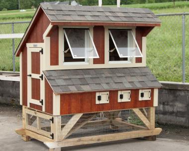 4x6 Mini Chicken Condo crafted at Pine Creek Structures of Spring Glen