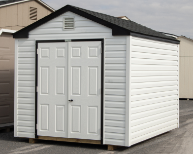 8x10 Madison Series (Economy Line) Peak Roofline Storage Shed with Vinyl Siding