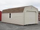 12x24 Dutch Barn Style Garage with Vinyl Siding at Pine Creek Structures of Berrysburg