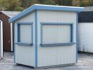 6x8 Lean-To Concession Building