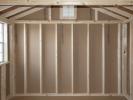 10x12 Peak Storage Shed Interior