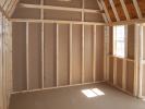 10x14 Dutch Barn Style Storage Shed Interior